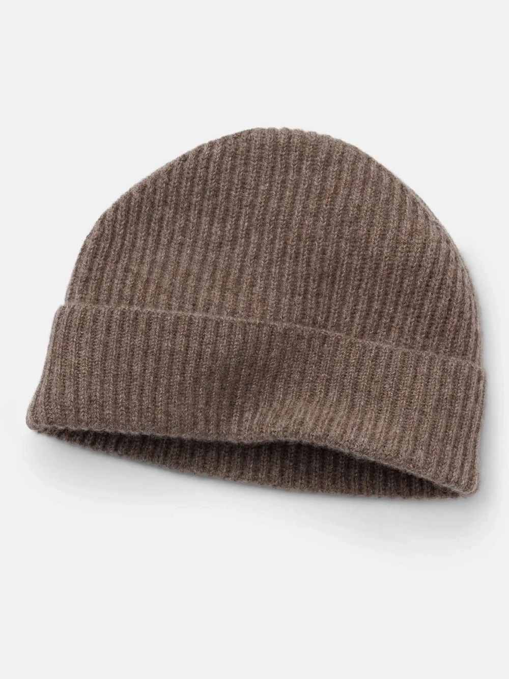Fishers Finery Men's 100% Pure Cashmere Ribbed Hat